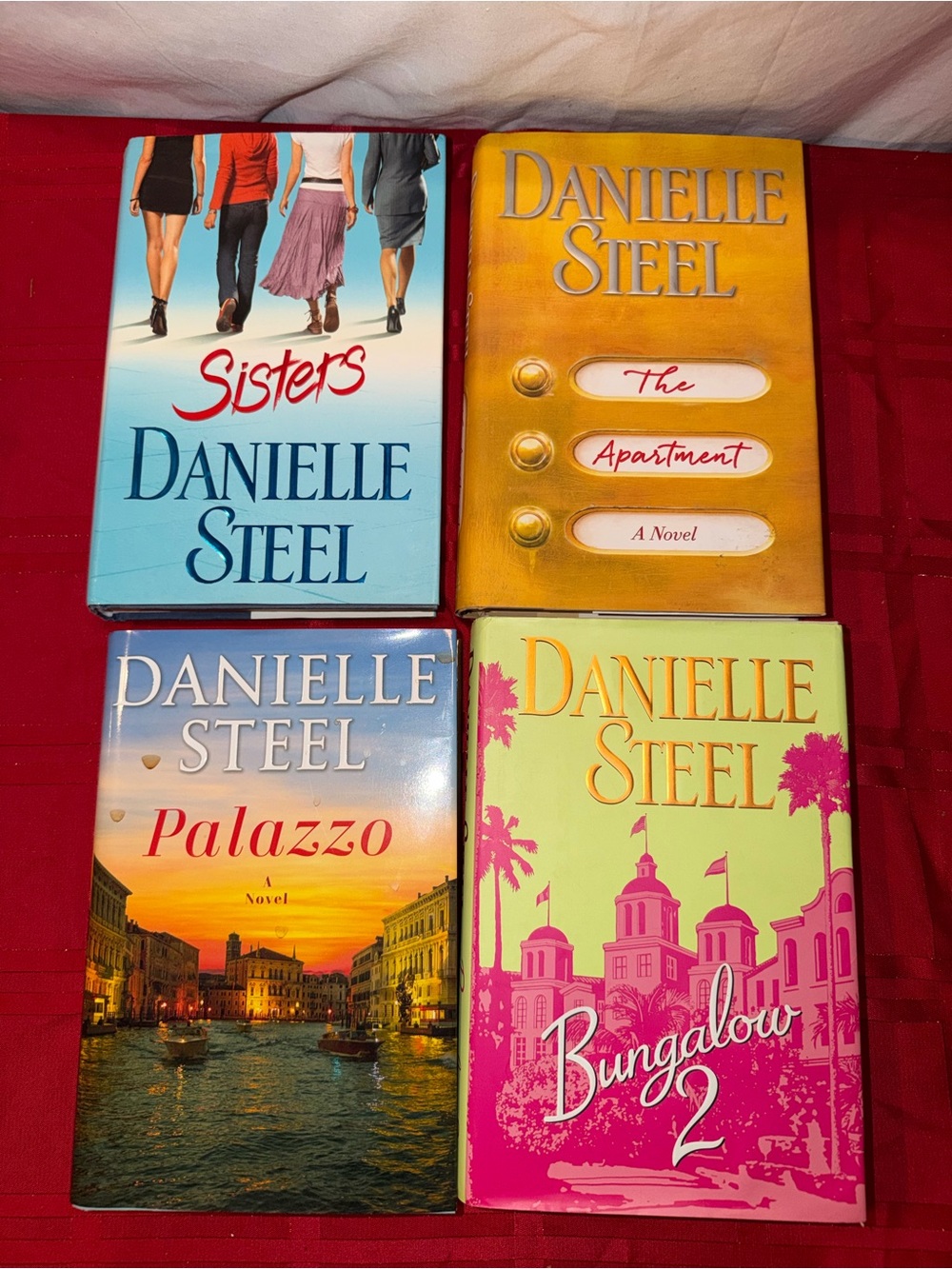 Danielle Steel Hardcover Book Set - Assorted Color Covers